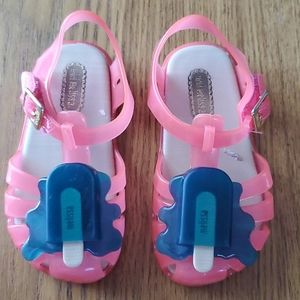 Mini Melissa toddler girl sandals